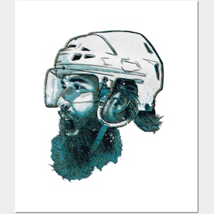 Brent Burns Seattle Bust Posters and Art